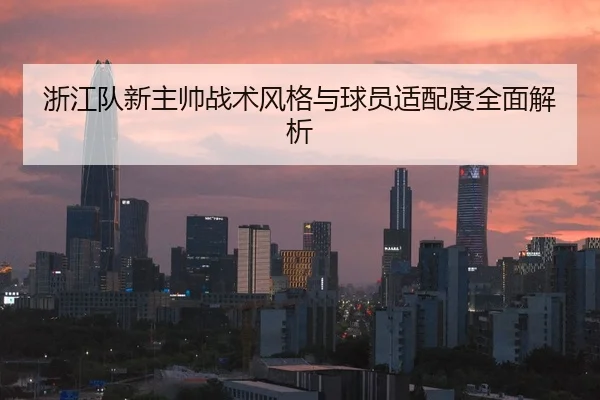 浙江队新主帅战术风格与球员适配度全面解析